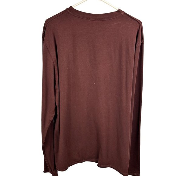 Johnny Max Mens Shirt Size Large Long Sleeve Christian Cross Faith Embroidered - Picture 3 of 12